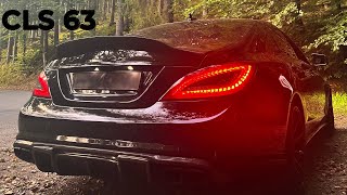 CLS 63 AMG 611 hp  V8 SOUND [upl. by Sansone]