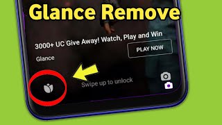 How to uninstall glance for mi any Redmi  remove glance for mi [upl. by Edelsten]