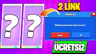 ÜCRETSİZ ÖDÜL VEREN 2 YENİ LİNK  10 ÜCRETSİZ KOSTÜM  BRAWL TALK  Brawl Stars [upl. by Yesllek]