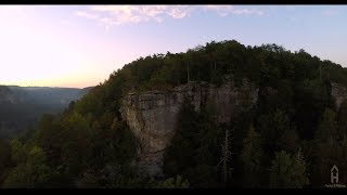 Buzzards Roost Sunrise  Fall Creek Falls State Park [upl. by Nezah]