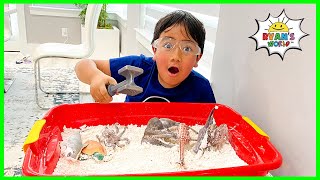 Easy DIY Science Experiment for Kids How to make Dinosaur Fossil Dig Exploration [upl. by Ytsenoh]