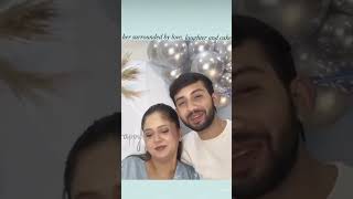 Hafsa Khan Birthday hafsakhan shaheerkhanandhafsakhan love husbandwifecomedy [upl. by Lancelot]