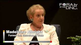 Madeleine Albright  US Leadership on the International Stage [upl. by Fisoi]