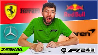 SIGNING FOR MY FIRST F1 TEAM F1 24 Career Mode 2 [upl. by Erasmo673]