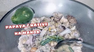 GINATAANG NATIVE NA 🐓MANOK [upl. by Aerbma]