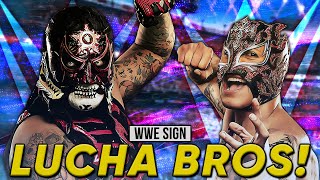 WWE Sign LUCHA BROS  SmackDown Going THREE HOURS [upl. by Eibbil]