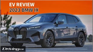 2023 BMW iX M60  EV Review  Drivingca [upl. by Blasius783]