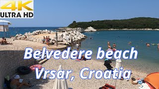 Belvedere beach Vrsar Croatia [upl. by Huttan]