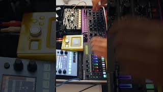 Suitcase Jam  roland TR6S  behringer Edge  eowave Quadrantid Swarm  1010music bluebox [upl. by Enirol632]