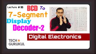 BCD to 7Segment Display Decoder Part2  Tech Gurukul by Dinesh Arya [upl. by Otha]