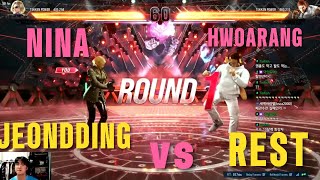 TEKKEN 8  JEONDDING vs REST INTENSIVE BATTLE [upl. by Darton]