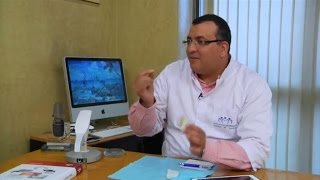 طريقة جديدة لتجميل الأسنان و تسمى بتقنية القشور الخزفية  Facettes dentaire céramique [upl. by Pfaff]