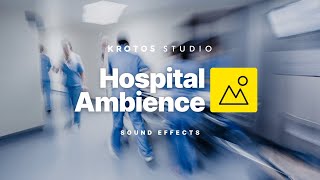 Hospital Ambience Sound Effect  100 Royalty Free  No Copyright Strikes [upl. by Ludewig]