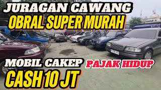 Juragan Cawang Banjir mobil murah‼️ Cash 10jt pajak hidup‼️Mercy Kijang Trajet Espass Carry dll [upl. by Teresina]