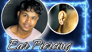 Ear Piercing Reaction Video No 10 [upl. by Alec]