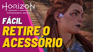 COMO RETIRAR OS ACESSÓRIOS DE CABEÇA DE ALOY  HORIZON FORBIDDEN WEST horizonforbiddenwest [upl. by Ambrosio]