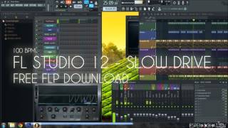 High Quality Mastering FL Studio 12  Free FLP Espen Schatten  Slow Drive 2015 [upl. by Uhej]