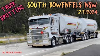 Truck Spotting South Bowenfels NSW 12112024 tuck trucking [upl. by Modesta385]