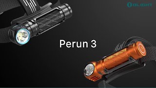 Olight Perun 3  ÉCLAIRAGE POLYVALENT DE LA TÊTE À LA MAIN [upl. by Natfa336]