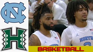 10 NORTH CAROLINA vs HAWAII Basketball Game Full Highlights 2024 [upl. by Minne]