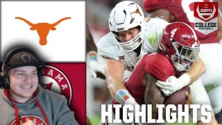 Alabama Fan Reacts to Alabama vs Texas 2023 [upl. by Buehrer]