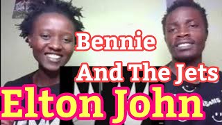 Elton John  Bennie And The Jets Official Music Video  REACTION VIDEO [upl. by Airetas]