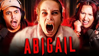 ABIGAIL 2024 MOVIE REACTION  A HORRIFIC BUT PLEASANT SURPRISE  FIRST TIME WATCHING  REVIEW [upl. by Neelrac]