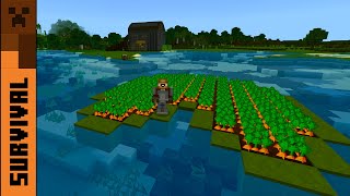 Minecraft Towns Terrific Survival 3  Blowing up my House and Building a Farm [upl. by Ulland]