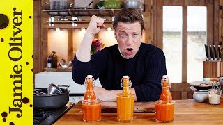 How to make Chilli Sauce  Jamie Oliver [upl. by Spearing557]