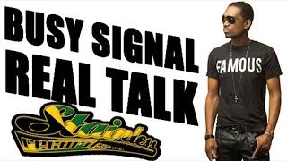 Busy Signal  Real Talk Mavado Diss King Majestic Riddim January 2014 [upl. by Eimiaj]