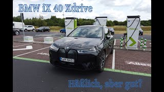 Häßlich aber gut 800km im BMW iX40 [upl. by Alvera526]