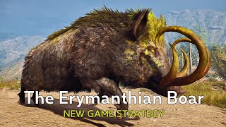 Assassins Creed Odyssey  Erymanthian Boar Strategy in New Game [upl. by Craddock]