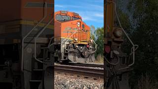 BNSF Autorack train bnsftrains bnsfrailway bnsf [upl. by Hatti]