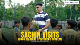 Sachin Suresh  Young Blasters Academy Visit  Sporthood  Kerala Blasters [upl. by Ogdan]