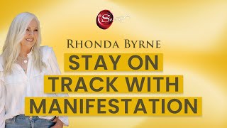 Rhonda Byrne on Tips to Stay on Track with Manifestation  RHONDA SHORT TALKS [upl. by Bohs]