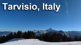 Explore the Italian Alps A Ski day at Tarvisio Italy [upl. by Lemal]