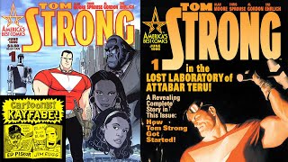 ALAN MOORE Creates the Antidote to quotGRIM AND GRITTYquot Comics with TOM STRONG Issue 1 [upl. by Nyrehtak]