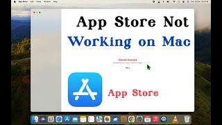 App Store Not Working On MacBook [upl. by Fonseca]