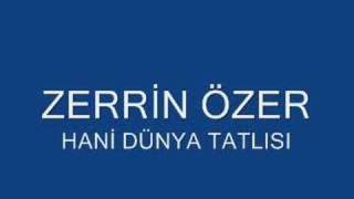 zerrin özer  hani dünya tatlısı [upl. by Anaylil]