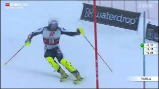 Dave Ryding  1 Platz  Slalom Kitzbühel 2022 [upl. by Gmur]