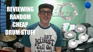 Reviewing Random Cheap Drum Products from Amazon [upl. by Laidlaw]