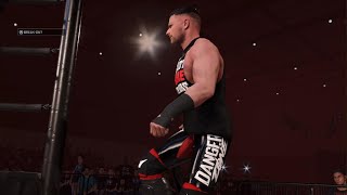 WWE 2K24 Alpha Aaron Vs Chris Danger DPW Worlds Heavyweight Championship [upl. by Teryn]