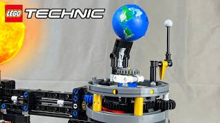 LEGO Mechanical Solar System Build Review [upl. by Ylrebmic]