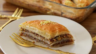 Baklava Recipe  How to Make Baklava [upl. by Hollister]