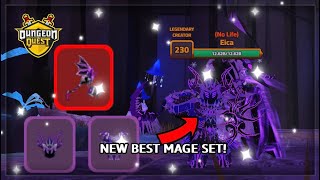 NEW BEST MAGE SET ULTIMATE WEAPON Dungeon Quest [upl. by Oniskey]