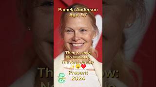 Pamela Anderson No Makeup Then and Now antesedepois beforeandafter pamelaanderson hollywood [upl. by Naraa]