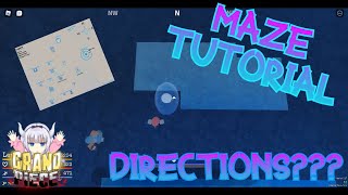 MAZE TUTORIAL HOW TO GET TO FISHMAN ISLAND The Ultimate Guide GPO [upl. by Oringa]