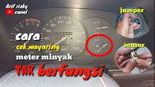 meter minyak tidak berfungsi ll cara cek pelampung meter minyak proton wira [upl. by Lussier]