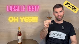 Ein hervorragender Armagnac aus dem Hause Laballe von 1991  Review und Verkostung DE [upl. by Joliet]