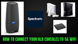 How to Connect a Xbox360 ps3 and wii to modern 5G WiFi Spectrum [upl. by Burg]